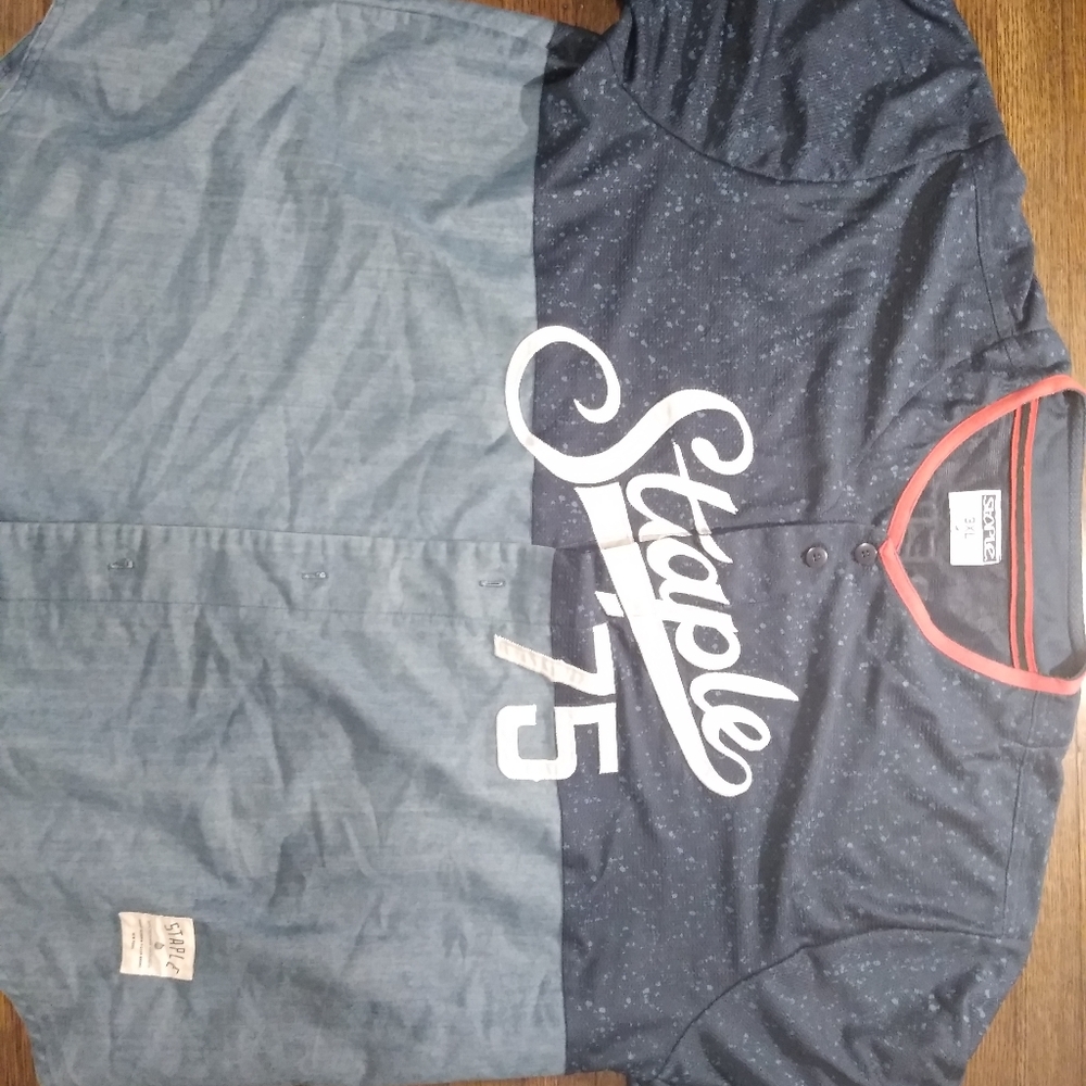 Staple Pigeon Streetwear Mens 3xl baseball Jersey